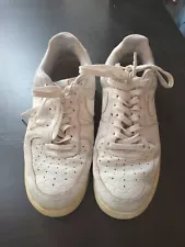 Rare Snake skin Nike Air Force 1 Triple white 718152-106 Size 11