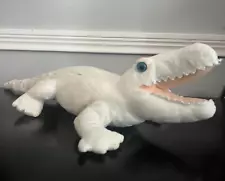 Wild Republic Albino White Alligator Crocodile Plush Stuffed Animal Toy 24 Inch