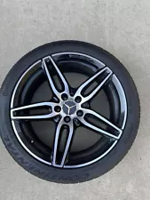 Set Of 4. OEM Mercedes AMG 19” Inch Front & Rear wheels with tires