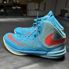 Nike Men’s 11 Prime Hype DF II Basketball Shoes Aqua Blue Lagoon - 255