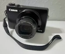 Canon G7X Digital Camera 4.2x 20.2MP Powershot Black