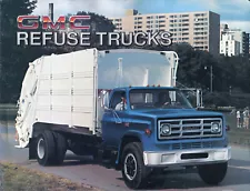 GMC Heavy Duty Trucks for the Refuse Industry 1984 USA sales brochure