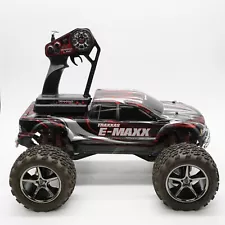 Traxxas E-Maxx Monster Truck W/EVX-2 Waterproof 16.8V & Two Monster 550 Motors