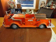 Vintage Doepke Model Toys Rossmoyne La-France Pumper Fire Truck For Restore