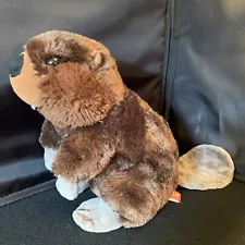 Wild Republic Beaver 12 Realistic Plush Stuffed Animal Toy Brown