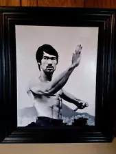 Bruce Lee Tribute Painting "Be Like Water" Martial Arts GOAT Texas Artist!