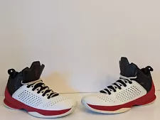 Size 11 - Jordan Melo M11 White, Red, Black