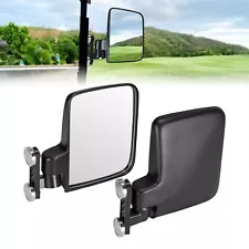 Golf Cart Side Rear View Mirrors Magnetic Mirrors for Club car EZ-GO YAMAHA (For: XRT1550 IntelliTach)