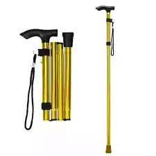 Cane Walking Stick Adjustable Folding walking Aluminum Collapsible Travel Hiking