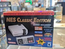 NES Nintendo Classic Edition Video Game System in box