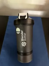 Blender Bottle Shaker with ProStak Storage Container For Protein Powder/Vitamins