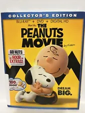 The Peanuts Movie (Blu-ray + DVD, 2015) - With Slipcover