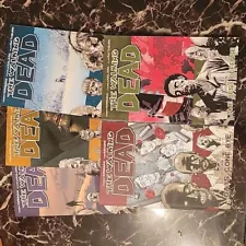 The Walking Dead Comic Book Trade Paperback Lot Volumes 1,2,3,4,5