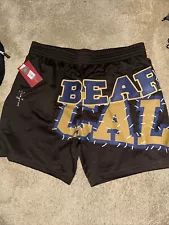 Travis Scott x Mitchell & Ness Cal Bears Basketball Shorts size XXL NEW Berkeley