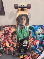 Sector 9 Bob Marley Longboard Deck Grip Rare 38” L X 9.25” Wide FS