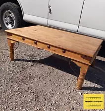 Pine Rustic Coffee Table (CT-28)