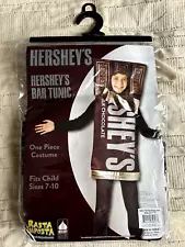 Hershey's Bar Costume Kids size 7-10