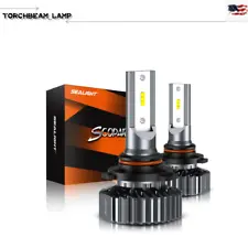 SEALIGHT S1 9005/HB3 LED Bulbs High Beam Headlight 6500K Bright White 2Pack