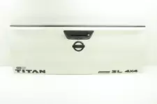 2018-2019 Nissan Titan 5.6L 4x4 White Rear Tailgate SEE DESCRIPTION (For: More than one vehicle)