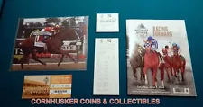 2018 BELMONT STAKES WINNER JUSTIFY ~ PROGRAM ~ $2 WIN & RESULTS TICKETS & MORE