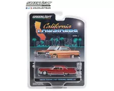 Greenlight Cadillac Coupe DeVille 1973 Custom Maroon 63040 E 1/64