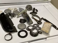 VW BUG BEETLE box of odd parts unknown most for VW 1960s - 1970s if you can use