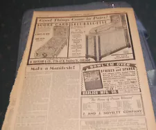 1940 magazine advertisements for Gottlieb Coin Operated Machines Skee Ball