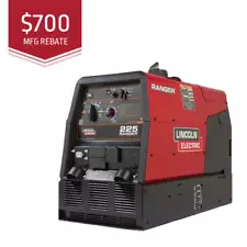 Lincoln Ranger 225 Kohler Engine Driven Welder K2857-1 - $700 REBATE