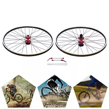 27.5'' Bicycle Front Rear Wheels Set MTB Wheelset Aluminum Alloy Rim Disc Brake