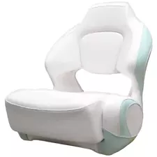 Chaparral Boat Helm Seat 31.00749 | 191 Suncoast Bolster White Seafoam