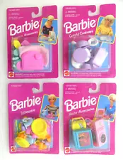 Vtg Barbie 1993 ACCESSORIES Lot 4 House, Bathroom, Tableware, Cookware NIP 65009