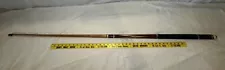 ANTIQUE BRUNSWICK VINTAGE OLD POOL BILLIARDS TABLE CUE 2 PIECE "THE RICHMOND" #1