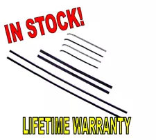 1960-1963 Chevy GMC Truck Door Felt Kit Window Channel Beltline Molding C10 C20