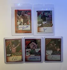 150+ UFC Panini Card Lot (5 Auto’s, #’d, Gold /10, And Rookie Cards)