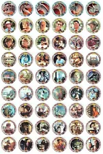 Set of 1-54 Pogs Jurassic Park From 1993 SkyCaps by Skybox