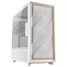 Antec FLUX WHITE 5 x PWM Fans Mid-Tower E-ATX PC Case White