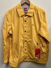 BRAND NEW SS15 Supreme The North Face Packable Coaches Jacket Yellow Size Small