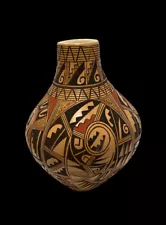 Native American Handmade Hopi Pottery Design