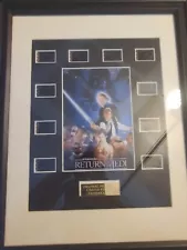 Star Wars Return Of The Jedi Framed 10 Original Film Cells