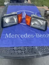 MERCEDES C126 SEC COUPE 380SEC 500SEC 560SEC BOSCH EURO HEADLIGHTS