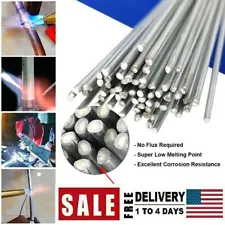 10x Aluminium Welding Rod Low Temp Flux Core Repair Alloy Fix Brazing Wire 1.6mm