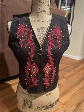 Horse Riding Apparel - State Line Tack Western Show Vest