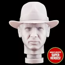 Mego Indiana Jones Harrison Ford Custom Head 3D Printed For 8” Action Figure