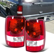 Fit 2000-2006 Chevy Tahoe Suburban GMC Yukon Denali Tail Lights Rear Brake Lamps (For: More than one vehicle)