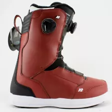 K2 Boundary Double Boa Snowboard Boots Men's Size 8 Oxblood New 2022