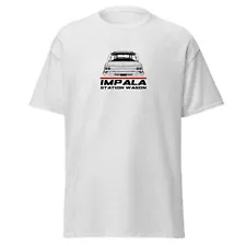 T-shirt For Chevrolet Impala Station Wagon 1962 Fans