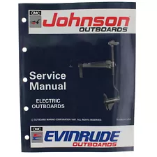 Johnson Evinrude Factory OEM Electric Trolling Motor Service Manual 1992 0508140