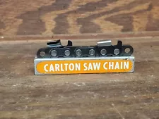 Vintage Countertop Advertisement Carlton Saw Chain File O Plate Chain Saw Timber