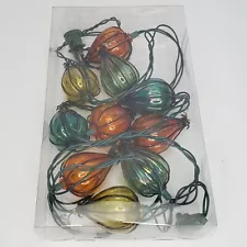 Mainstays Outdoor Light String 10ct 7.4ft Fall Color Balloons Plastic LED