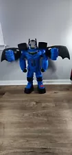 Large Batman Blue Robotic Suit Mattel Imaginext